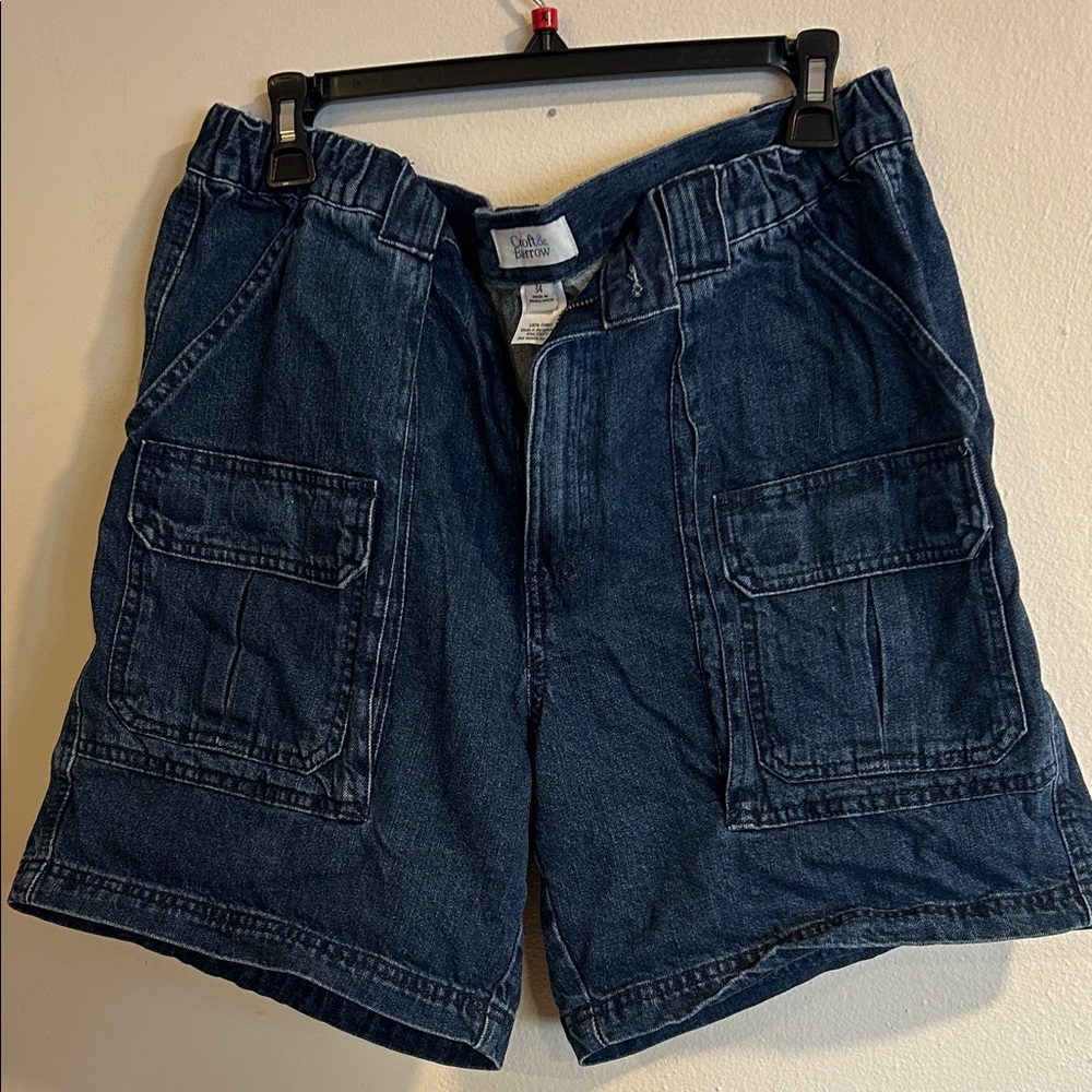 Croft & Barrow Dark Blue Cargo Shorts